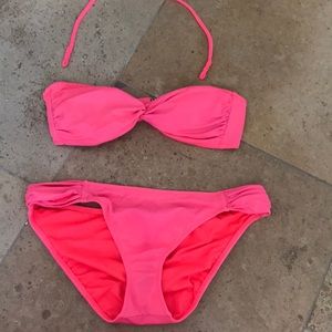 Hot pink VICTORIA secret bikini